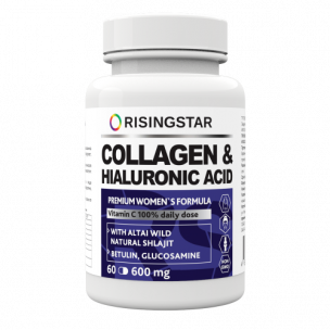 Risingstar Collagen &amp; Hyaluronic Acid, 60 капс