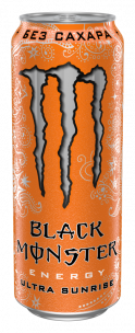 CocaCola Black Monster Ultra Sunrise, 450 мл
