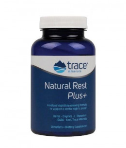 Trace Minerals Natural Rest Plus, 60 таб