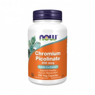 NOW Chromium Picolinate 200 mcg, 250 капсул