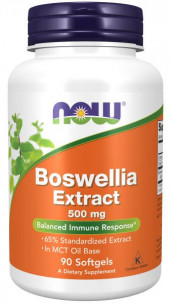 NOW Boswellia Extract 500 мг, 90 капс