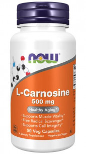 NOW L-Carnosine 500 мг, 50 капс
