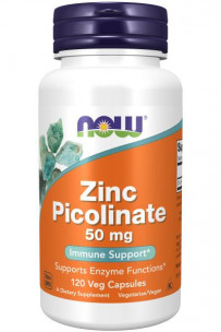 NOW Zinc Picolinate 50 mg, 120 капс