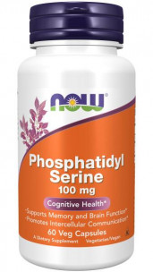NOW Phosphatidyl Serine 100 мг, 60 капс