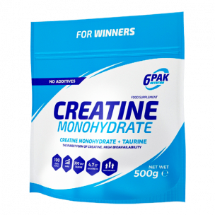 6PAK Nutrition Creatine Monohydrate + Taurine, 500 г
