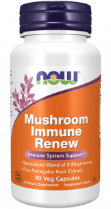 NOW Mushroom Immune Renew, 90 капс