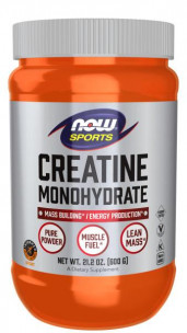 NOW Creatine Monohydrate Pure Powder, 600 г
