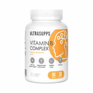 Ultrasupps Vitamin B Complex, 90 капсул