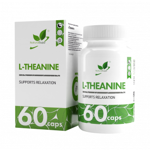 Natural Supp L-Theanine, 60 капсул