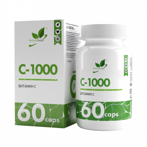 Natural Supp Vitamin C 1000, 60 капсул