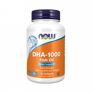 NOW DHA-1000 Brain Support, 90 капсул