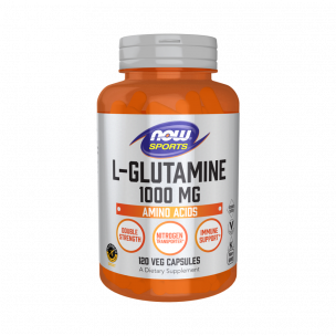 NOW L-Glutamine 1000 mg, 120 капсул