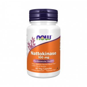 NOW Nattokinase 100 mg, 60 капсул