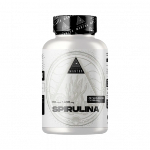 Biohacking Mantra Spirulina, 60 капсул