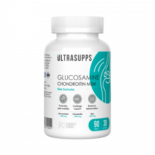 Ultrasupps Glucosamine Chondroitin MSM Flex Formula, 90 таблеток