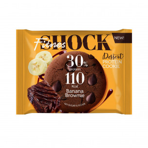 FitnesShock Protein Cookie DESSERT, 35 г