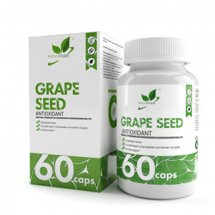 Natural Supp Grape Seed, 60 капс