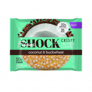 FitnesShock Protein Cookie CRISPY, 30 г