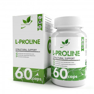 Natural Supp L-Proline 500 мг, 60 капс