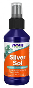 NOW Silver Sol 10 ppm liquid, 118 мл