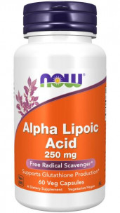 NOW Alpha Lipoic Acid 250 mg, 60 капс
