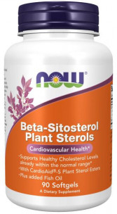 NOW Beta-Sitosterol Plant Sterols, 90 капс