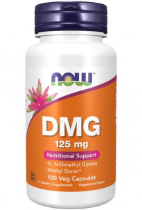 NOW DMG 125 mg, 100 вег.капс