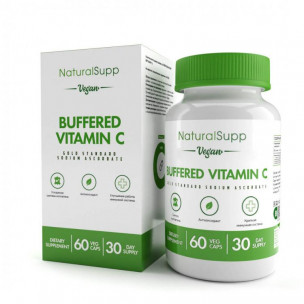 Natural Supp Buffered Vitamin C, 60 вег.капс