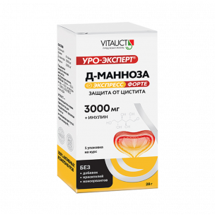 Vitauct Д-Манноза Экспресс Форте  3000 mg, 28 грамм