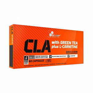 Olimp Sport Nutrition CLA with Green Tea plus L-carnitine Sport Edition, 60 капсул