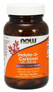 NOW Indole-3-Carbinol 200, 60 капс