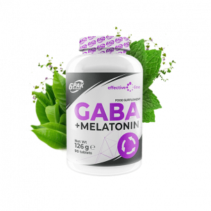 6PAK Nutrition EL Gaba 750 мг + Melatonine 1мг, 90 таб