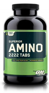 Optimum Nutrition Superior Amino 2222, 160 таб