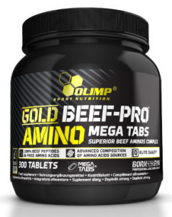 OLIMP Gold Beef Pro Amino Mega Tabs, 300 таб