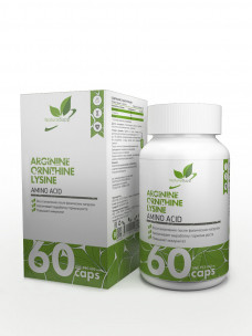 Natural Supp Arginine-Ornitine-Lysine, 60 капс