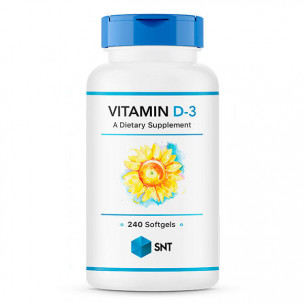 SNT Vitamin D3 5000, 240 вег.капс