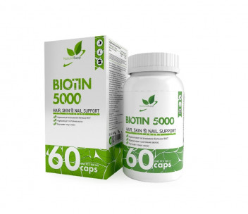 Natural Supp Biotin 5000, 60 капс