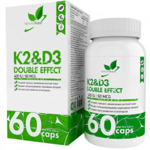 Natural Supp K2&amp;D3, 60 капс