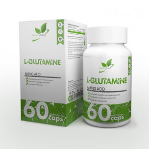 Natural Supp L-GLUTAMINE, 60 капс