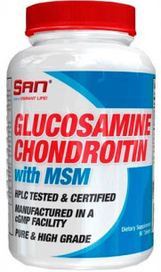 SAN Glucosamine &amp; Chondroitin with MSM, 90 таб