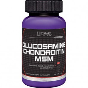 Ultimate Nutrition Glucosamine &amp; Chondroitin + MSM, 90 таб