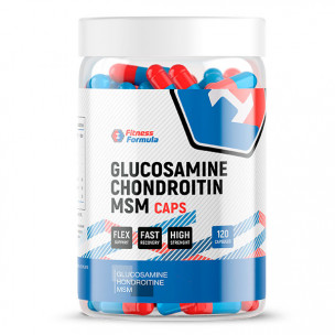 Fitness Formula Glucosamine Chondroitin Msm caps, 120 капс