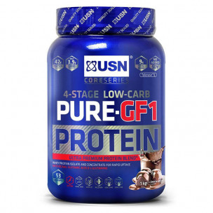USN Pure-GF1 Protein 4 Stage Low Carb, 1000 гр