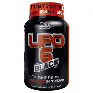 Nutrex Lipo-6 Black, 120 капс