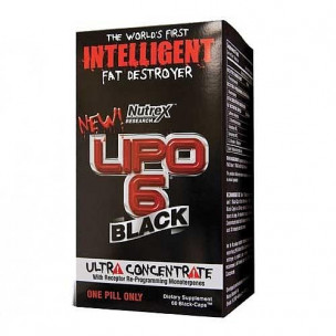 Nutrex Lipo-6 Black Ultra Concentrate, 60 капс