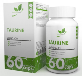Natural Supp TAURINE, 60 капс