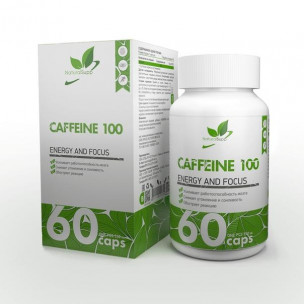 Natural Supp Caffeine 100 мг, 60 капс