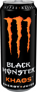 CocaCola Black Monster Khaos, 500 мл