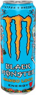 CocaCola Black Monster Mango Loco, 500 мл