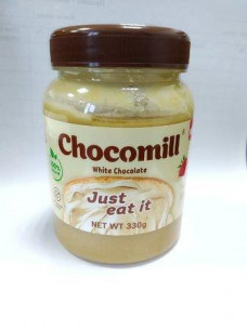 Happy Nut Chocomil белая шоколадная паста, 330 гр